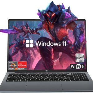 Computadora portátil AMD 2025, computadora portátil de 16.0 pulgadas con AMD Ryzen 7 5700U (8C/16T, hasta 4.3GHz), 16 GB de RAM 512 GB NVMe SSD Windows 11, gráficos Radeon RX Vega 8, WiFi 6, KB
