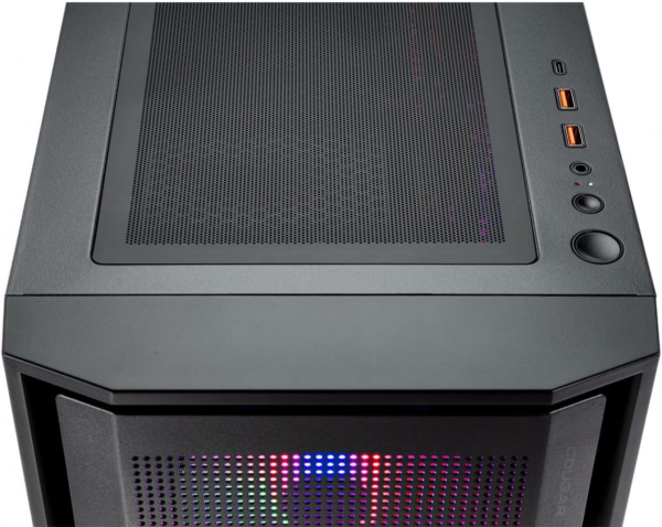 Skytech Rampage Gaming PC de escritorio, Ryzen 7 9700X 3.8 GHz (5.5GHz Turbo Boost), NVIDIA RTX 5070 Ti 16GB GDDR7, 1TB Gen4 SSD, 32GB DDR5 RAM 5600 RGB, 850W Gold PSU, 14.173 in ARGB AIO, Wi-Fi - Image 4