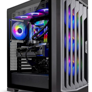 Skytech Legacy Gaming PC de escritorio, Ryzen 9 9950X3D 4.3 GHz (5.7GHz Turbo), NVIDIA RTX 5090 32GB, 4TB Gen4 NVMe SSD, 64GB DDR5 RAM 6000 RGB, 1200W Gold ATX 3 PSU, 16.535 in ARGB AIO, Wi-Fi, Win 11