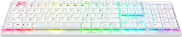 Razer DeathStalker V2 Pro Teclado inalámbrico para juegos: interruptores ópticos de bajo perfil, morado clicky, HyperSpeed Wireless y Bluetooth 5.0, hasta 200 horas, teclas recubiertas ultra